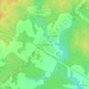 Топографическая карта Большое Покровское, высота, рельеф