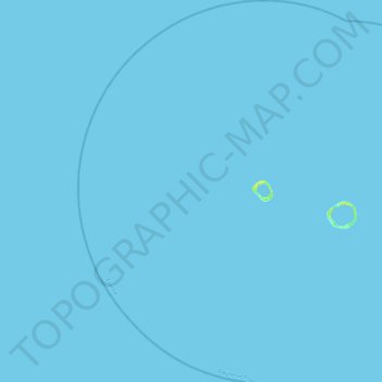 Топографическая карта Tenararo, высота, рельеф