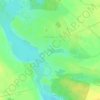 Топографическая карта Жигаловка, высота, рельеф