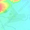 Топографическая карта Ефаево, высота, рельеф