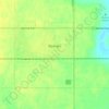 Топографическая карта Redvers, высота, рельеф