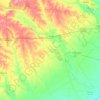 Топографическая карта Colorado County, высота, рельеф