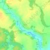 Топографическая карта Загорье, высота, рельеф