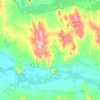 Топографическая карта Донской сельсовет, высота, рельеф
