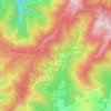 Топографическая карта Coentral, высота, рельеф