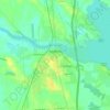 Топографическая карта Brewerton, высота, рельеф