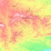 Топографическая карта Garanhuns, высота, рельеф