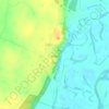 Топографическая карта Бердыж, высота, рельеф