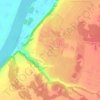 Топографическая карта Крутая Горка, высота, рельеф