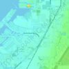 Топографическая карта Apollo Beach, высота, рельеф