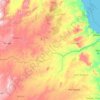 Топографическая карта Rovuma, высота, рельеф