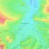 Топографическая карта Преградная, высота, рельеф