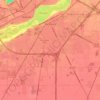 Топографическая карта Perrysburg, высота, рельеф