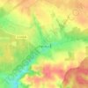 Топографическая карта Гаразджа, высота, рельеф