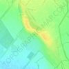 Топографическая карта Джандари, высота, рельеф