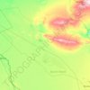 Топографическая карта Пешкунский район, высота, рельеф