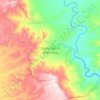 Топографическая карта Cedar Bench Wilderness, высота, рельеф