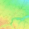 Топографическая карта Terenure, высота, рельеф