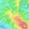 Топографическая карта Верхневесёлое, высота, рельеф