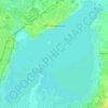 Топографическая карта Неро, высота, рельеф