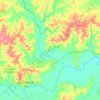 Топографическая карта Bosque, высота, рельеф