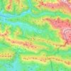 Топографическая карта Resia, высота, рельеф