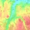 Топографическая карта Baneins, высота, рельеф