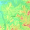 Топографическая карта Красногорский район, высота, рельеф