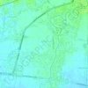 Топографическая карта Triharjo, высота, рельеф