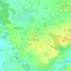 Топографическая карта Oering, высота, рельеф