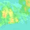Топографическая карта Туржец 2, высота, рельеф