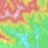 Топографическая карта Calice Ligure, высота, рельеф