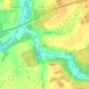 Топографическая карта Плиса, высота, рельеф