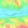 Топографическая карта Днепр, высота, рельеф