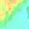 Топографическая карта Покрашево, высота, рельеф