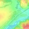 Топографическая карта Новая Чебула, высота, рельеф