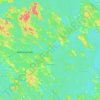 Топографическая карта Керимяки, высота, рельеф