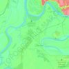 Топографическая карта Ворогушинское сельское поселение, высота, рельеф