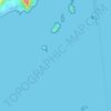 Топографическая карта Îles Cerbicale, высота, рельеф