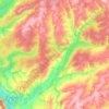 Топографическая карта Умяк, высота, рельеф