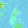 Топографическая карта Высоцк, высота, рельеф