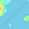 Топографическая карта Ottaway Islet, высота, рельеф