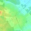 Топографическая карта Стодоличи, высота, рельеф