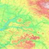 Топографическая карта Aisne, высота, рельеф