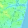 Топографическая карта Asbury Park, высота, рельеф