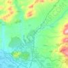 Топографическая карта Albolote, высота, рельеф