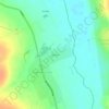 Топографическая карта Од Веле, высота, рельеф