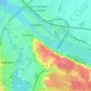 Топографическая карта Saumur, высота, рельеф
