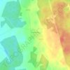Топографическая карта Славчиненты, высота, рельеф