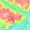 Топографическая карта Lavenay, высота, рельеф